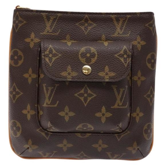 Louis Vuitton Partition Black Canvas clutch - Picture 1 of 10